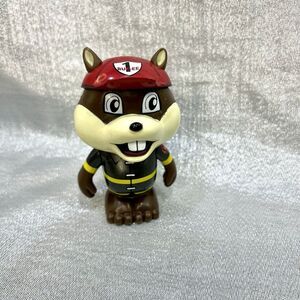 BUCCEES Beaver Fireman 2012 Pep Figures, LLC 3” Hard Plastic